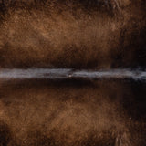 Brazilian Mahogany Cowhide Rug Size 7'8" L x 6'7" W 3650
