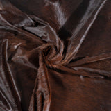 Brazilian Mahogany Cowhide Rug Size 8'3" L x 7'4" W 3665