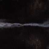 Brazilian Solid Black Cowhide Rug Size 7'11" L x 7'0" W 3682