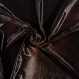 Brazilian Mahogany Cowhide Rug Size 7'10" L x 7'1" W 3688