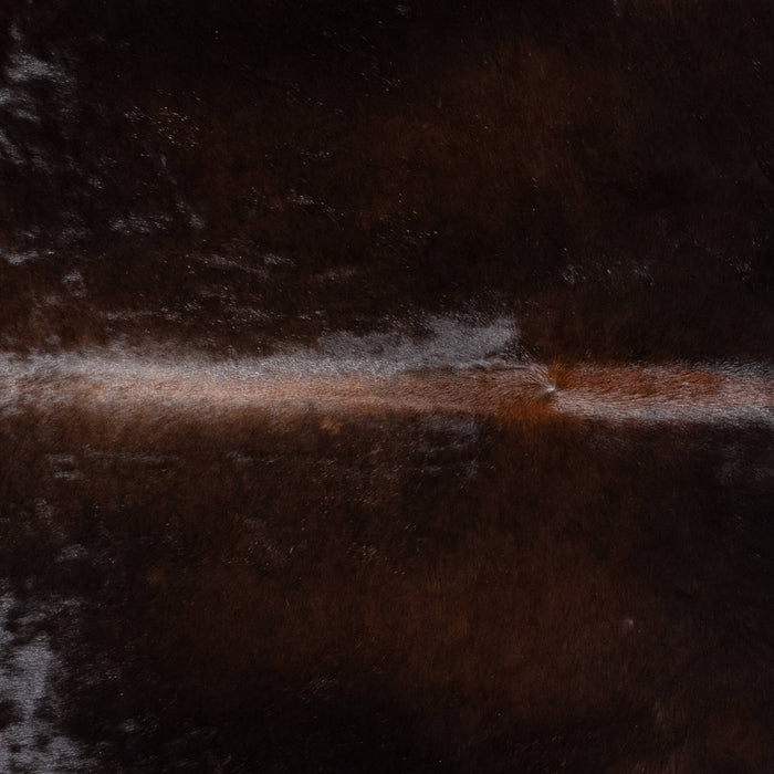 Brazilian Mahogany Cowhide Rug Size 7'10" L x 7'1" W 3688