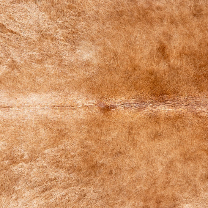 Brazilian Beige Cowhide Rug Size 8'2" L x 7'1" W 3692