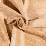 Brazilian Beige Cowhide Rug Size 7'9" L x 6'9" W 3699