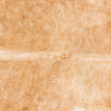 Brazilian Beige Cowhide Rug Size 7'9" L x 6'9" W 3699