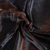 Brazilian Dark Brindle Cowhide Rug Size 8'1" L x 7'5" W 3702