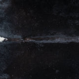 Brazilian Solid Black Cowhide Rug Size 7'7" L x 6'11" W 3704