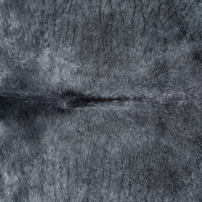 Brazilian Grey Cowhide Rug Size 8'4" L x 7'4" W 3706