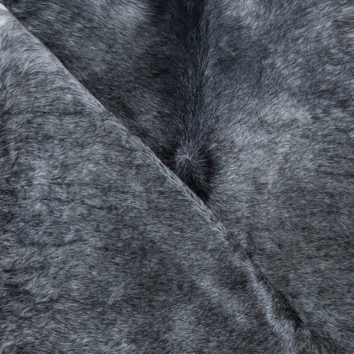 Brazilian Grey Cowhide Rug Size 8'4" L x 7'4" W 3706