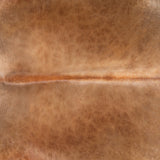 Brazilian Brown Cowhide Rug Size 7'10" L x 6'8" W 3710