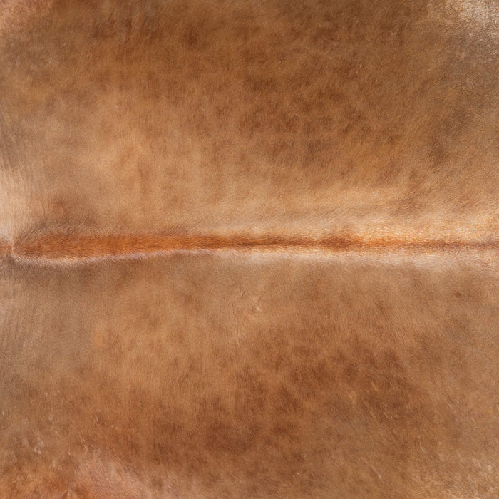 Brazilian Brown Cowhide Rug Size 7'10" L x 6'8" W 3710