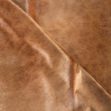 Brazilian Brown Cowhide Rug Size 7'10" L x 6'8" W 3710