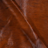 Brazilian Brindle Cowhide Rug Size 7'11" L x 7'3" W 3712
