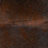 Brazilian Mahogany Cowhide Rug Size 7'5" L x 7'3" W 3714