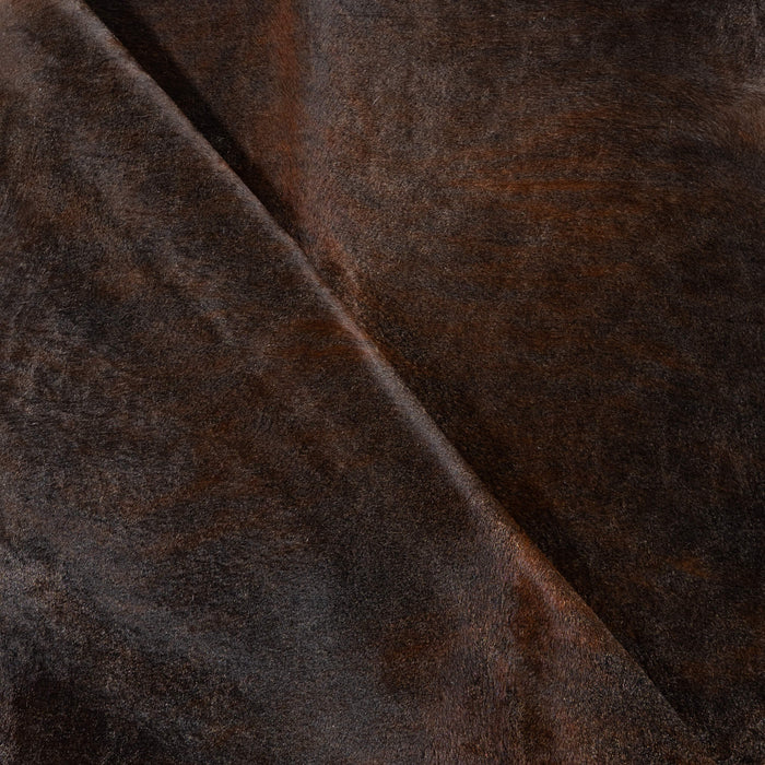 Brazilian Mahogany Cowhide Rug Size 7'5" L x 7'3" W 3714