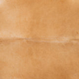 Brazilian Beige Cowhide Rug Size 7'10" L x 6'10" W 3716