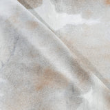 Brazilian Palomino and White Cowhide Rug Size 7'8" L x 7'0" W 3718