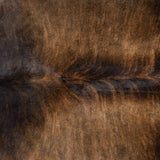 Brazilian Mahogany Cowhide Rug Size 7'3" L x 6'0" W 3722