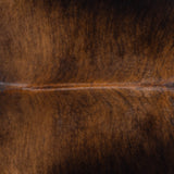 Brazilian Mahogany Cowhide Rug Size 8'1" L x 6'11" W 3725