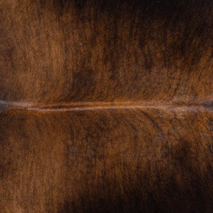 Brazilian Mahogany Cowhide Rug Size 8'1" L x 6'11" W 3725