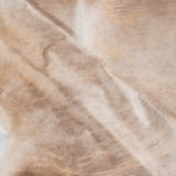 Brazilian Light Grey Brindle Cowhide Rug Size 8'1" L x 7'3" W 3733