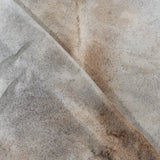 Brazilian Grey Palomino Cowhide Rug Size 7'11" L x 7'1" W 3746