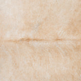 Brazilian Palomino and White Cowhide Rug Size 7'6" L x 6'7" W 3751