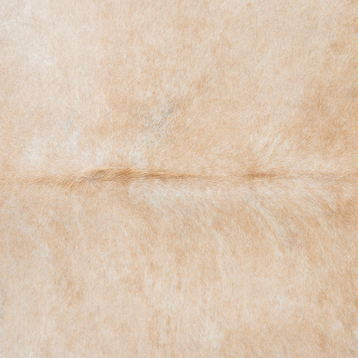Brazilian Palomino and White Cowhide Rug Size 7'6" L x 6'7" W 3751