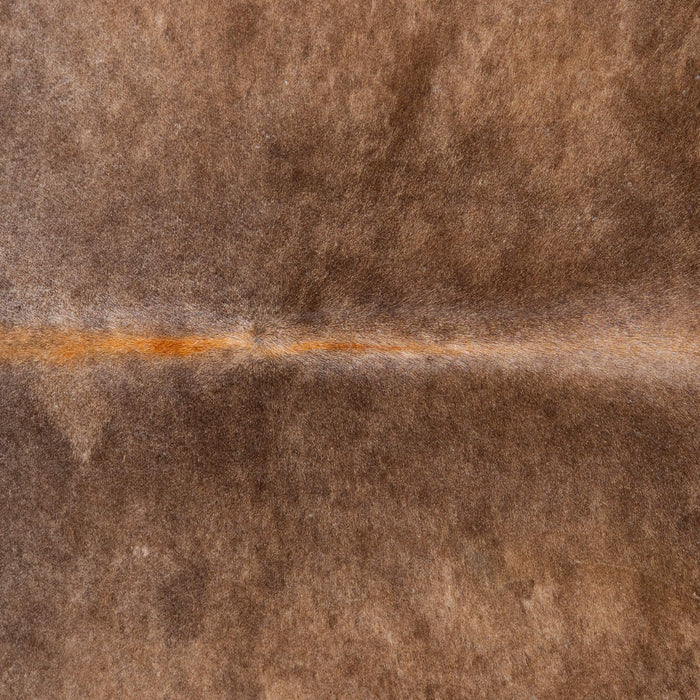 Brazilian Mahogany Cowhide Rug Size 8'0" L x 7'3" W 3752