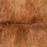 Brazilian Brindle White Belly Cowhide Rug Size 7'1" L x 6'8" W 3753