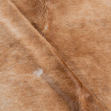 Brazilian Beige Cowhide Rug Size 7'8" L x 6'5" W 3756