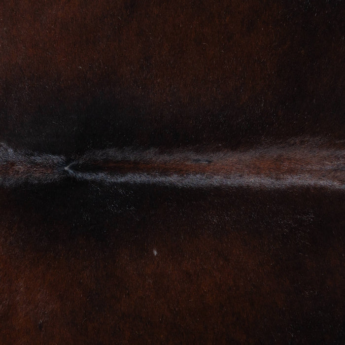 Brazilian Mahogany Cowhide Rug Size 8'3" L x 7'2" W 3757