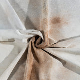 Brazilian Grey Palomino Cowhide Rug Size 8'0" L x 6'11" W 3759
