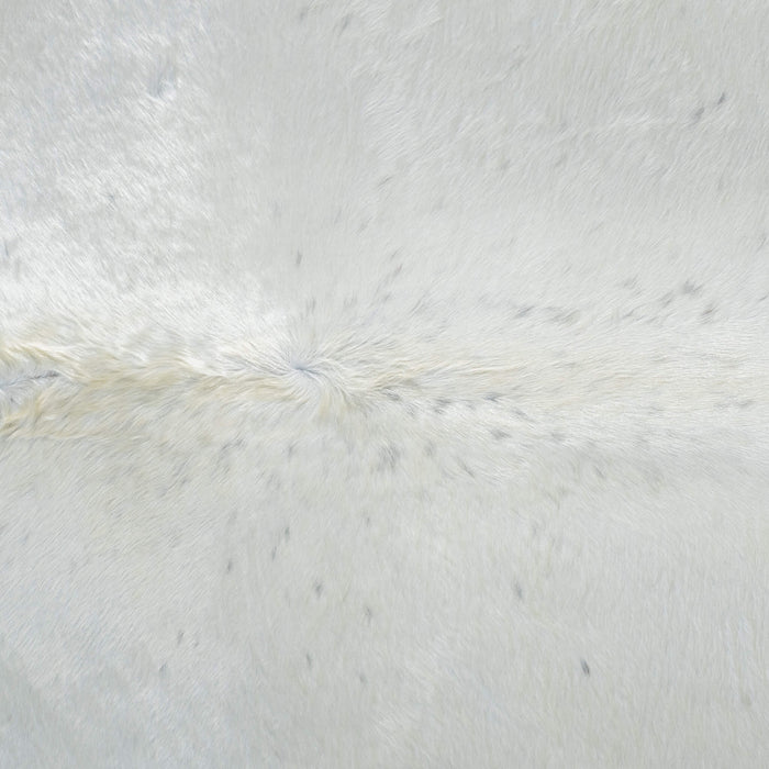 Brazilian White Tricolor Cowhide Rug Size 8'0" L x 7'4" W 3760