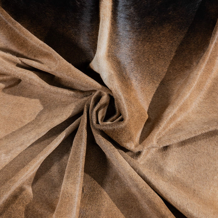 Brazilian Grey Palomino Cowhide Rug Size 8'10" L x 7'4" W 3765