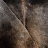 Brazilian Grey Palomino Cowhide Rug Size 7'2" L x 6'9" W 3773