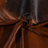 Brazilian Brown Cowhide Rug Size 7'9" L x 7'5" W 3775