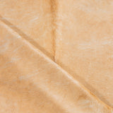Brazilian Palomino and White Cowhide Rug Size 7'8" L x 7'6" W 3783
