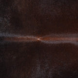 Brazilian Mahogany Cowhide Rug Size 7'7" L x 6'6" W 3786