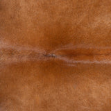 Brazilian Brown Cowhide Rug Size 8'6" L x 7'5" W 3799