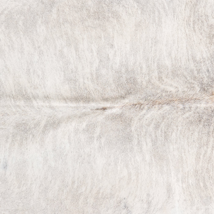 Brazilian Light Grey Brindle Cowhide Rug Size 6'2" L x 5'10" W 6150