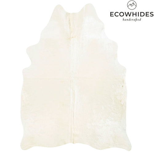Brazilian Off White Cowhide Rug Size 7'0" L x 5'3" W 6021