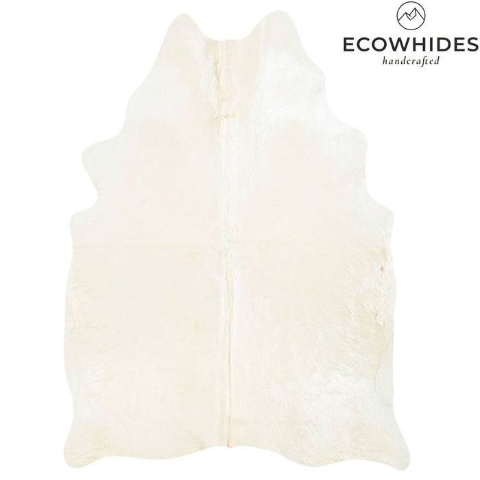 Brazilian Off White Cowhide Rug Size 7'0" L x 5'3" W 6021