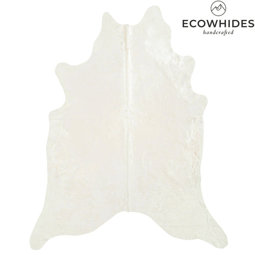 Brazilian Off White Cowhide Rug Size 8'6" L x 6'11" W 6037