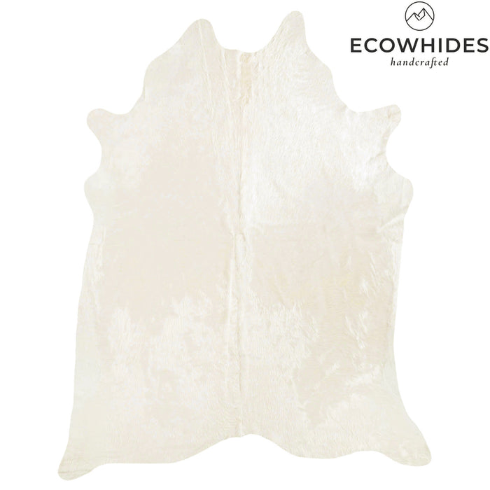 Brazilian Off White Cowhide Rug Size 8'1" L x 6'6" W 6038