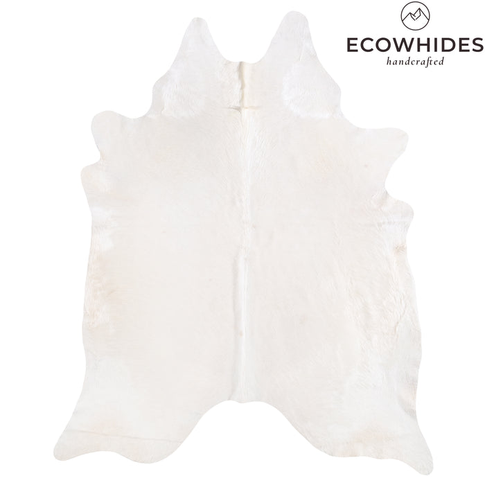 Brazilian White Cowhide Rug Size 8'1" L x 6'11" W 6063