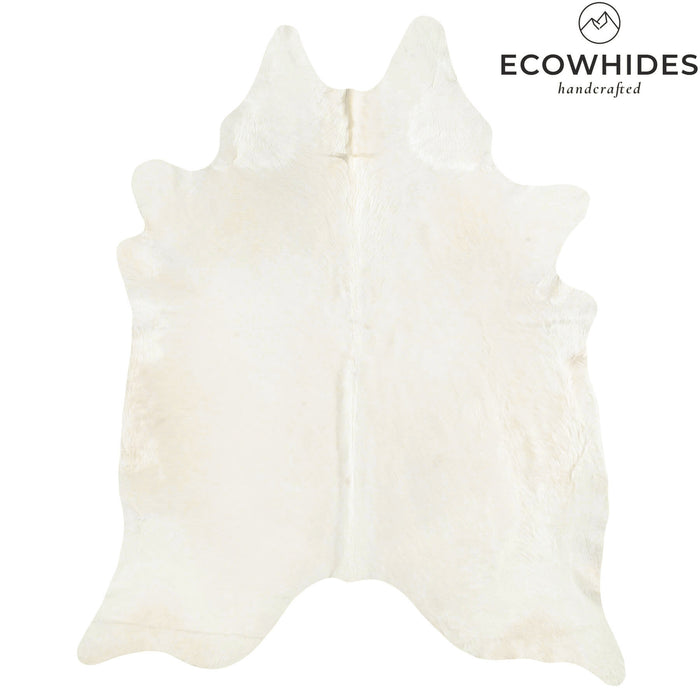 Brazilian Off White Cowhide Rug Size 8'1" L x 6'11" W 6063