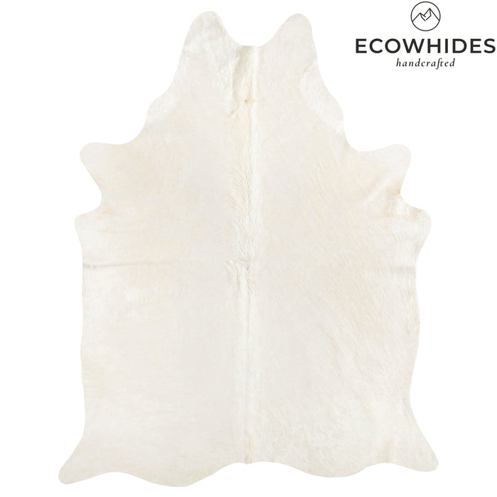 Brazilian Off White Cowhide Rug Size 8'4" L x 6'8" W 6069