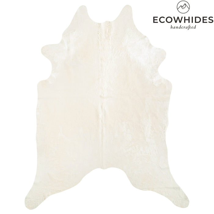 Brazilian Off White Cowhide Rug Size 8'9" L x 6'11" W 6073