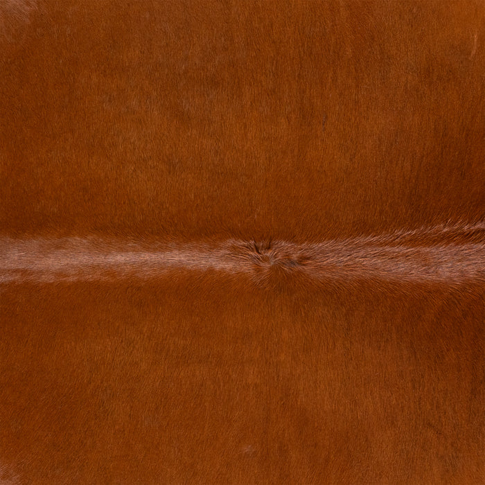 Brazilian Brown Cowhide Rug Size 6'10" L x 6'11" W 6161