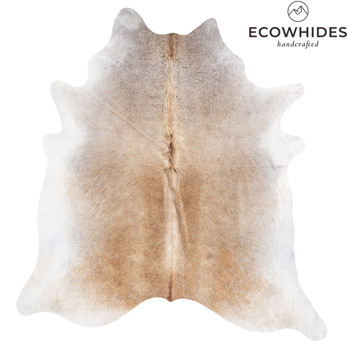 Brazilian Grey Palomino Cowhide Rug Size 7'7" L x 7'5" W 6120